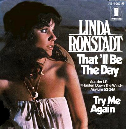 1978 linda ronstadt hasten down the wind poster